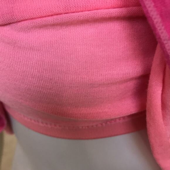 Soybu Circle Print Racerback Pink Dress with Built in Bra Women's Size Small - Picture 7 of 9